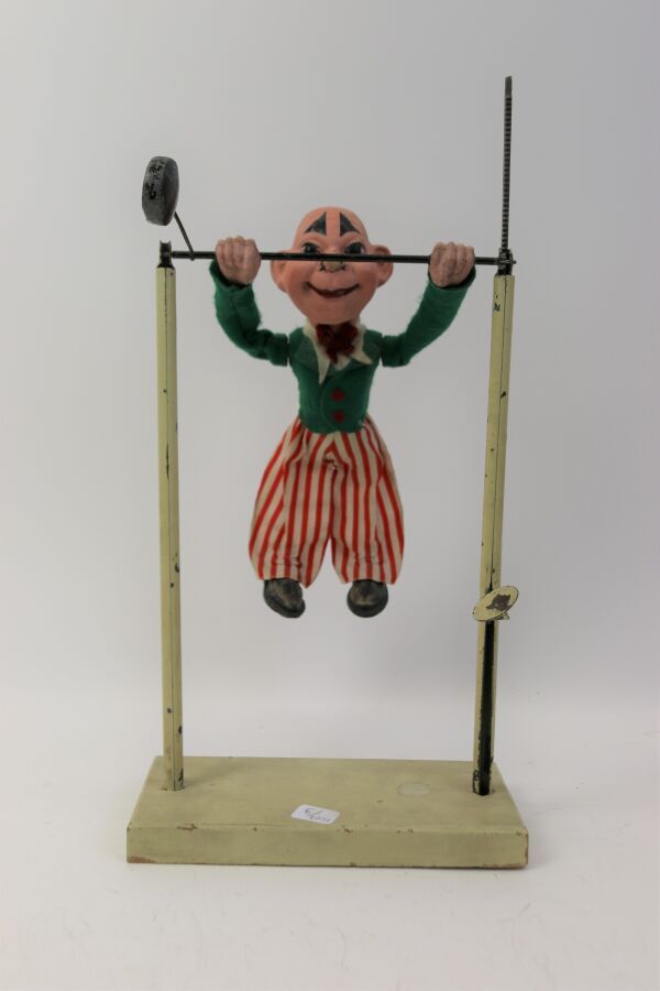 Null Acrobatic clown, manual animation, 30's.