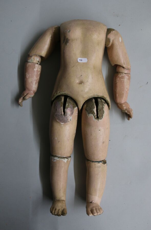 Null JUMEAU-Körper mit festen Unterarmen, gekennzeichnet mit "JUMEAU MEDAILLE d'&hellip;