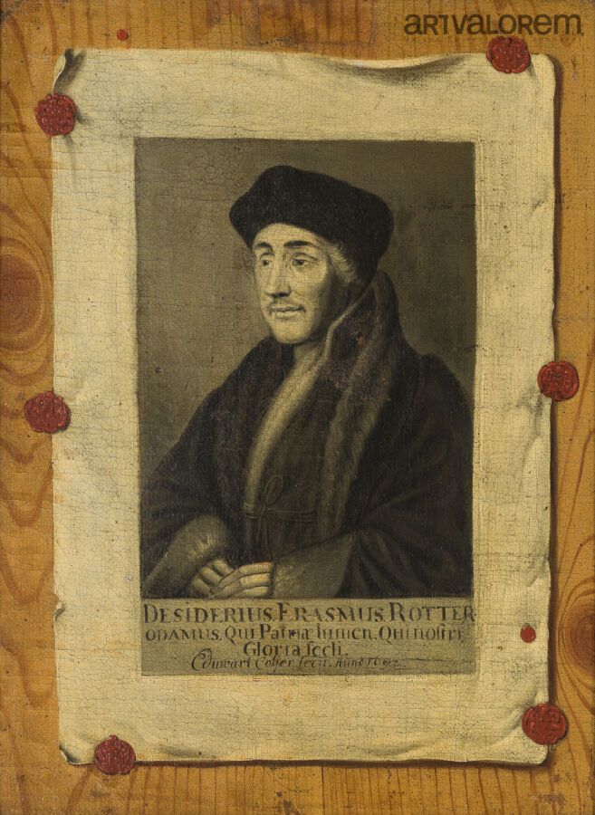 Null Edwaert COLLIER (1640-1708)

Trompe l'oeil oder Porträt von Erasmus

Öl auf&hellip;