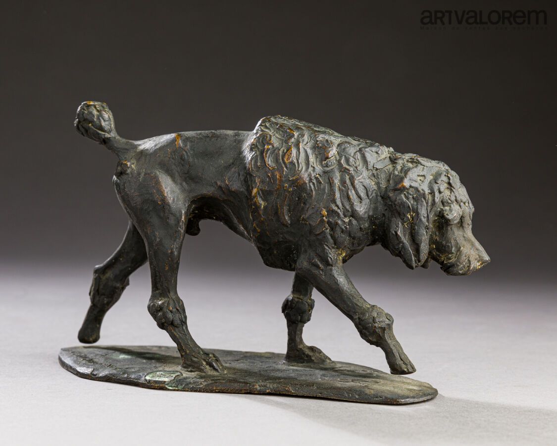 Null 
Émile PERRAUD-HARRY (1878-1938)




Caniche Royal




Épreuve en bronze, s&hellip;