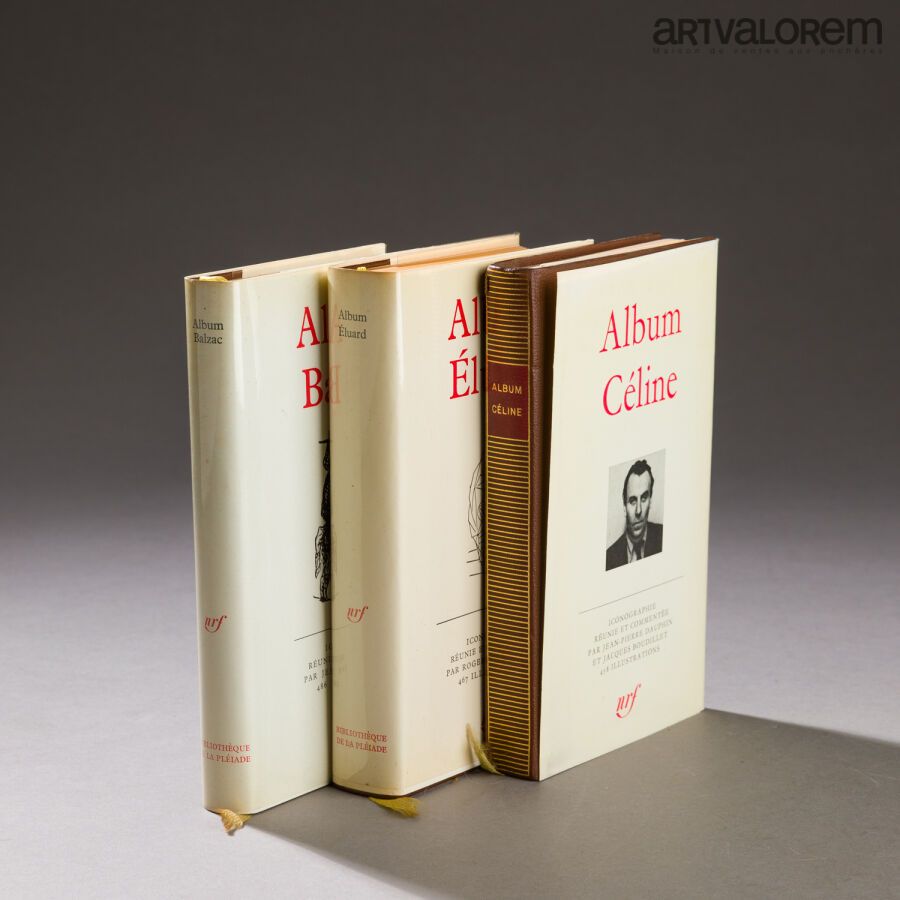 Null ALBUMS PLÉIADES . Paris, NRF, 1962-2005. 4 volumes in-12, publisher's bindi&hellip;