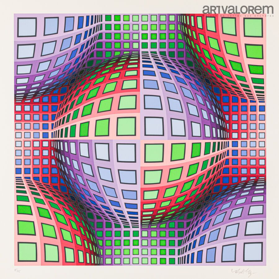 Null Victor VASARELY (1906-1997)

Composition

Serigraphy in colors, signed in p&hellip;