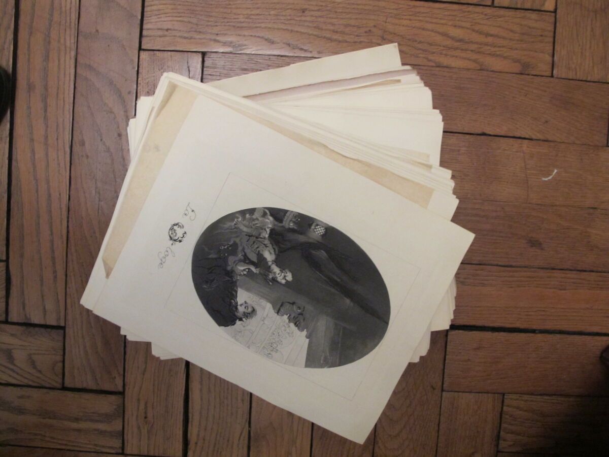 Null Louis MORIN (1855-1938)

Ensemble d'environ 700 gravures en noir, titrées A&hellip;