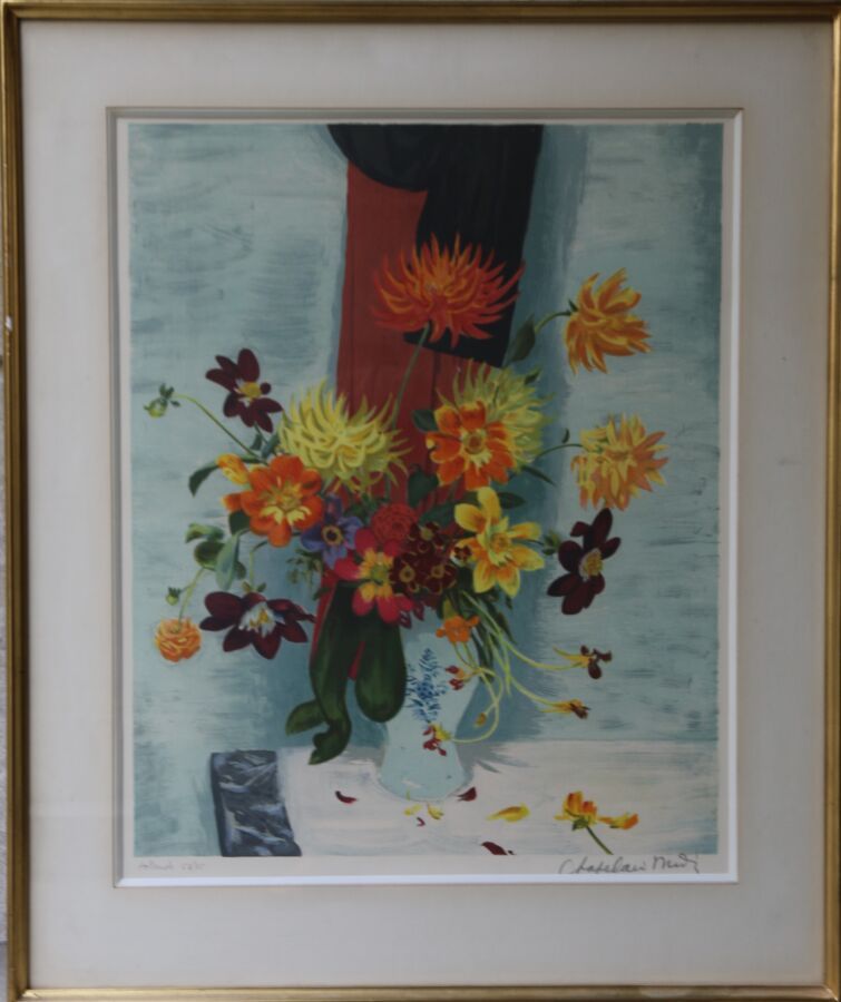 Null Georges PACOUIL (1903-1996)

Vase fleuri sur entablement

Aquarelle signée &hellip;