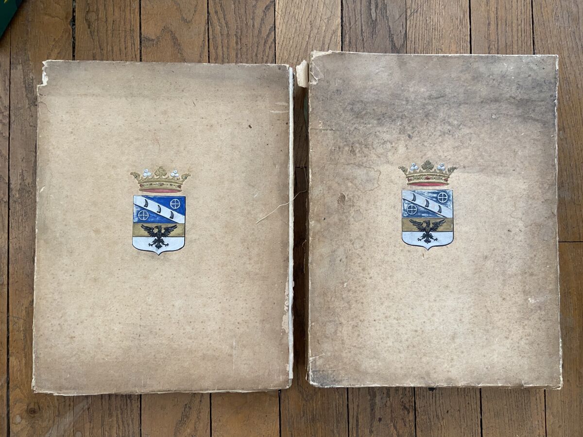 Null [销售目录]

阿芒-多里亚伯爵先生的收藏。巴黎，乔治-佩蒂特，1899年。2卷，折叠式。用带有多利亚臂章的纸张装订。第一卷。现代的桌子。第二卷。水彩&hellip;