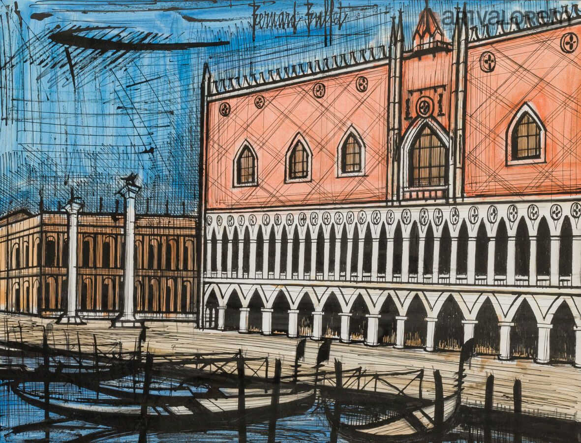 Null Bernard BUFFET (1928-1999)
The Doge's Palace and the Piazzetta, 1986
India &hellip;