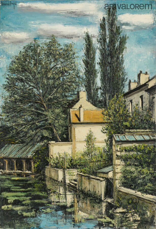 Null Bernard BUFFET (1928-1999)
Argentan, 1975
Huile sur toile.
Signée en haut à&hellip;