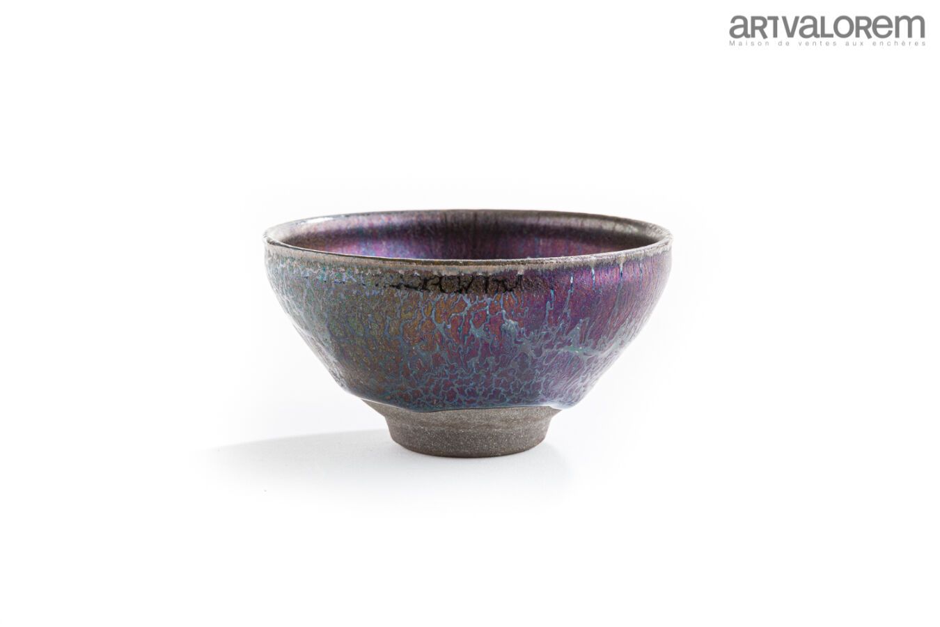 Null GIREL Jean (born 1947)
Partially glazed stoneware vase with eggplant irides&hellip;