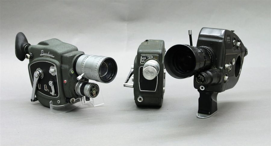 Null Lot de trois caméras : Beaulieu S2008 avec étui pour pièces. Caméra Beaulie&hellip;