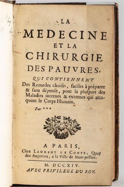 Null Dom Nicolas ALEXANDRE . La Médecine et la chirurgie des pauvres Paris, Le C&hellip;