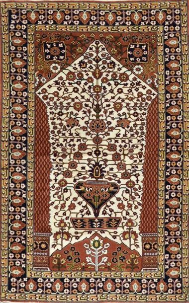 Null Original QUASGAI (Iran) vers 1980
Velours en laine sur fondations en coton.&hellip;