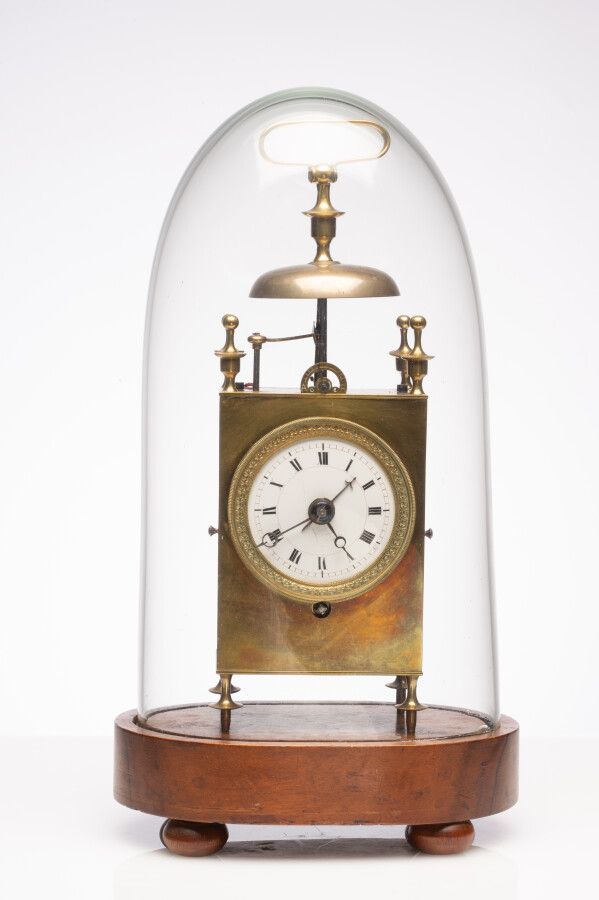 Null Nasturtium clock early 19th century. A morning alarm clock. In beautiful co&hellip;