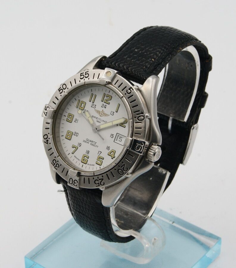 Null Breitling Colt watch. Made of steel. Waterproof 300M. Model Ref A57035. Qua&hellip;