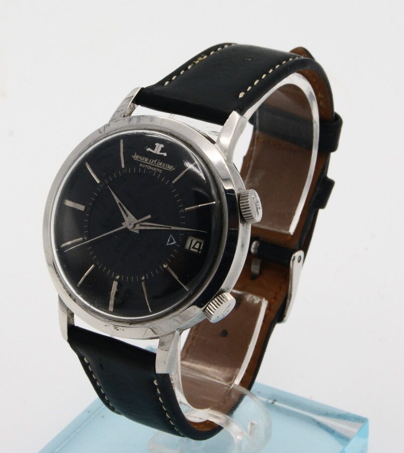 Null Jaeger-LeCoultre Memovox steel bracelet watch. Automatic. Circa 1960. LeCou&hellip;