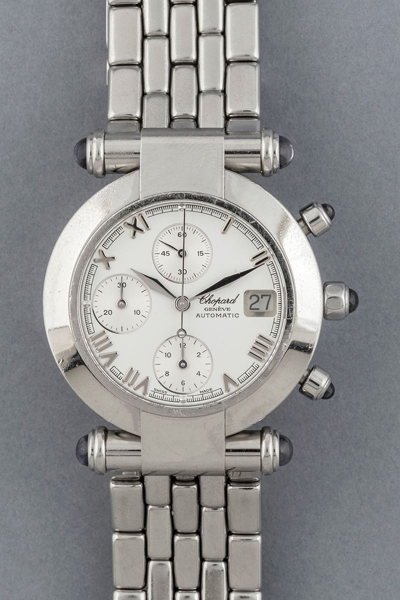 Null CHOPARD. Men's watch in steel Imperial Chronograph model. Ref.37/8210-33, n&hellip;