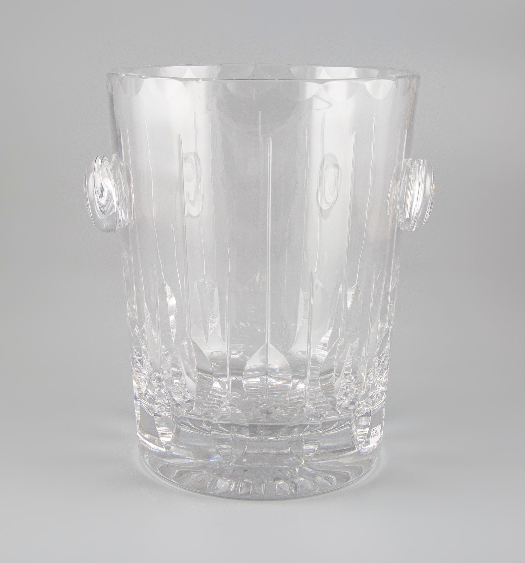 Null Champagne bucket in crystal of Lorraine numbered 88/500.