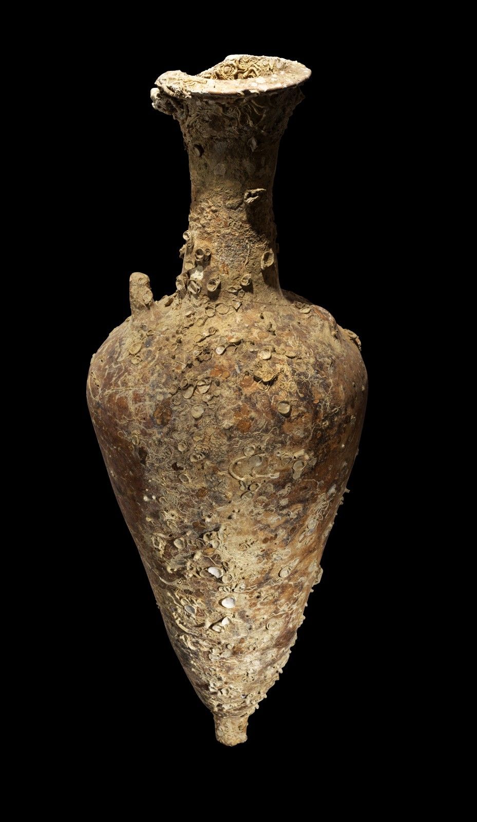 Griechische Transportamphora MGS 4. 希腊运输用双耳瓶 MGS 4. 大格拉西亚，公元前4-3世纪。 高90.5厘米。棕色粘土&hellip;