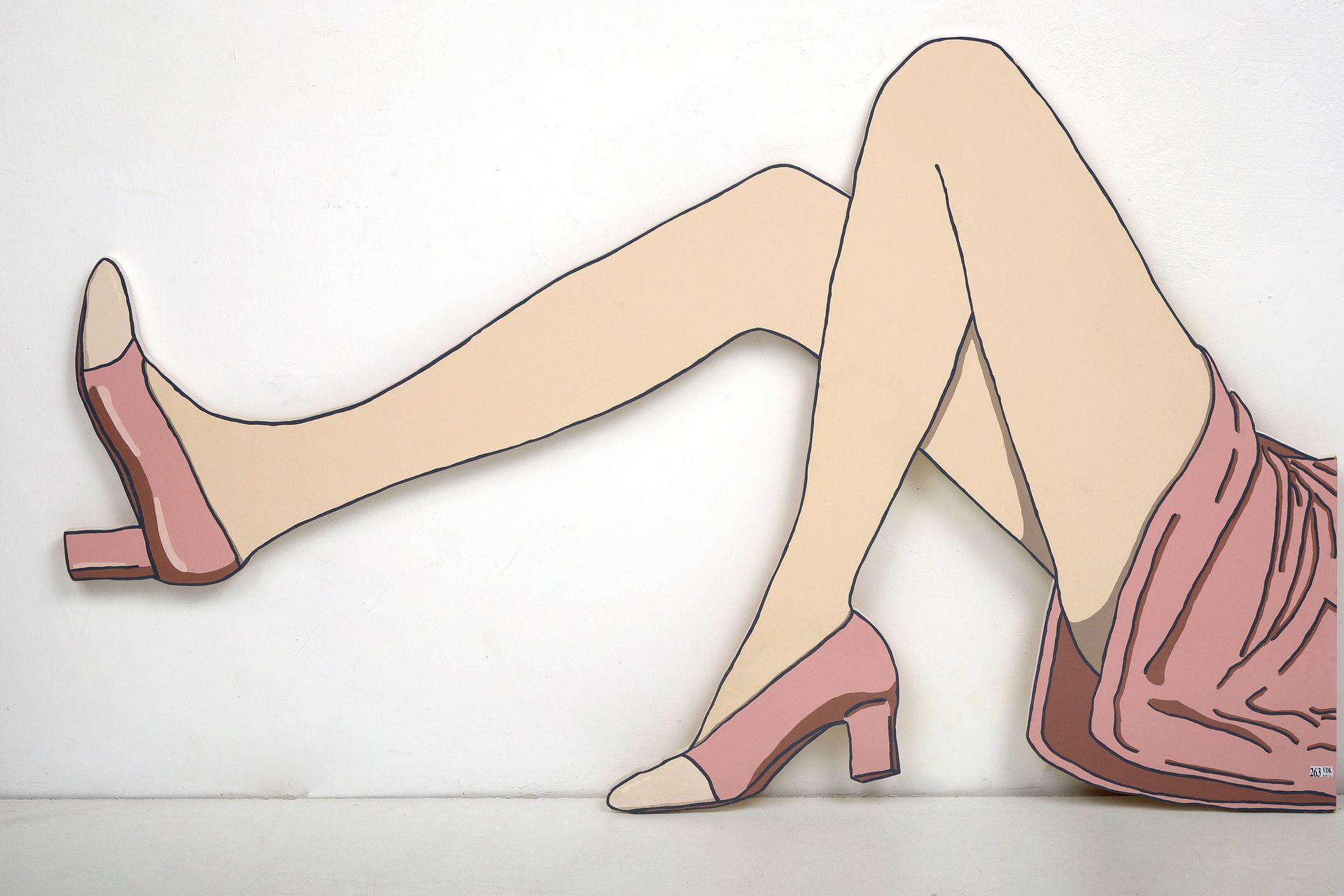 HASEGAWA Jun (1969) "Legs" acrilico su pannello MDF. Di Jun Hasegawa. Scuola gia&hellip;