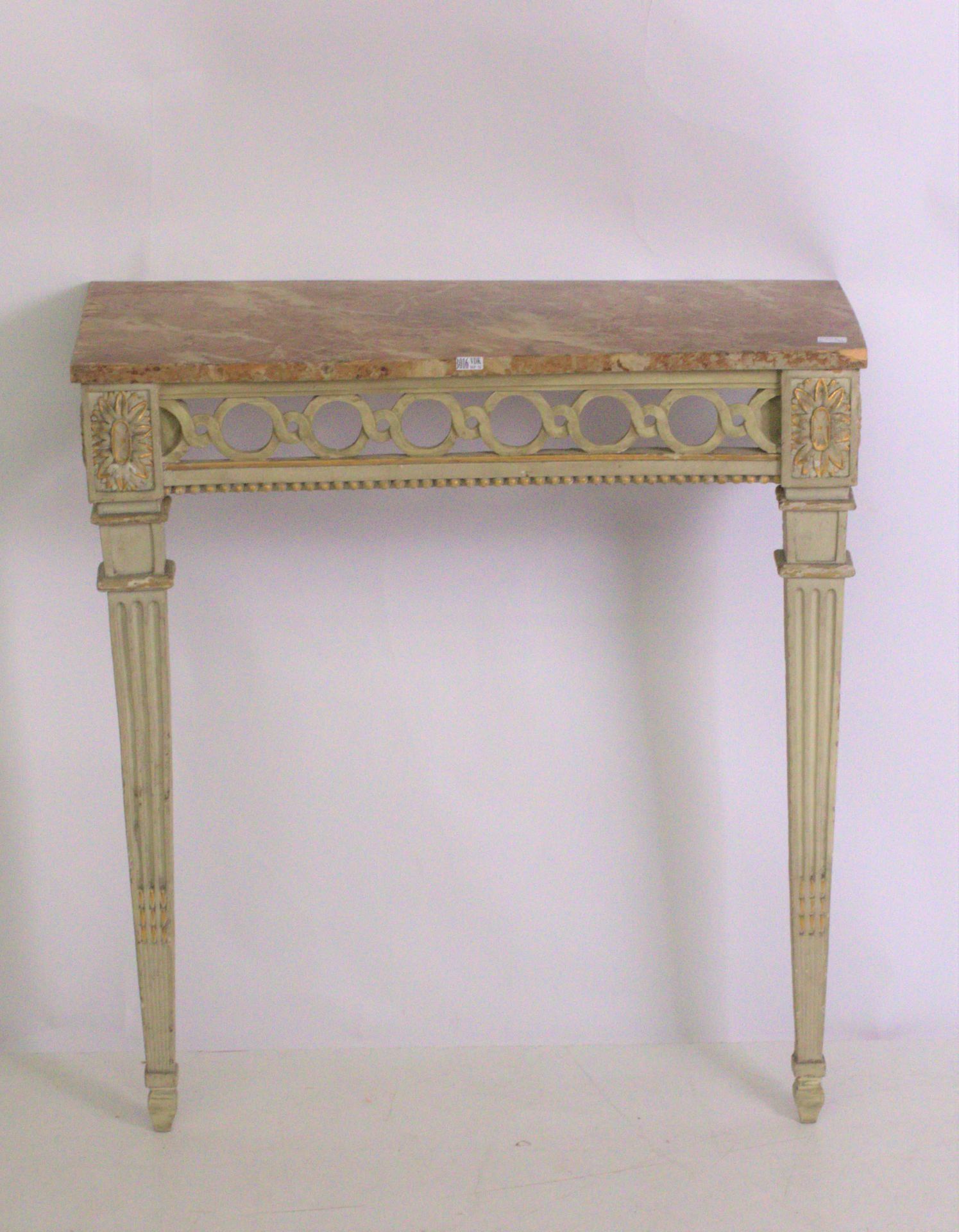 Null Small console in the Louis XVI style. Period : end of XVIIIth century (*).