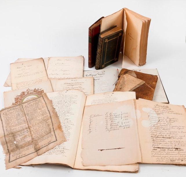 THEATRE 

Ensemble de 13 documents manuscrits, non collationnés, tachés et accid&hellip;