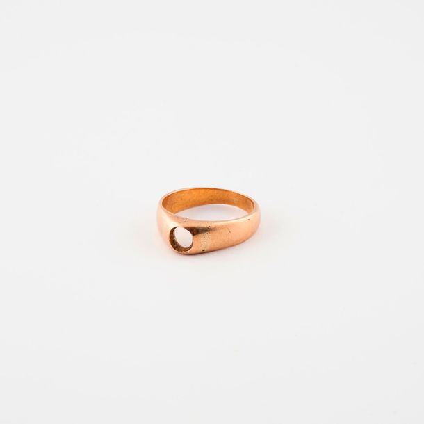 Null Yellow gold (750) rush ring setting. 

Weight: 5.3 g. - Finger turn: 53. 

&hellip;