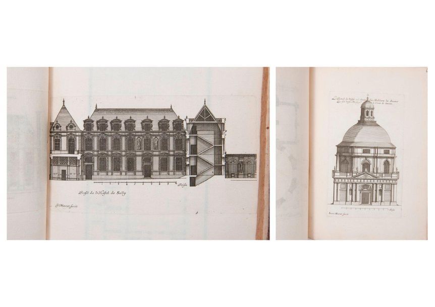 MAROT (Jean) 

Collection of plans, profiles and elevations of several palaces, &hellip;