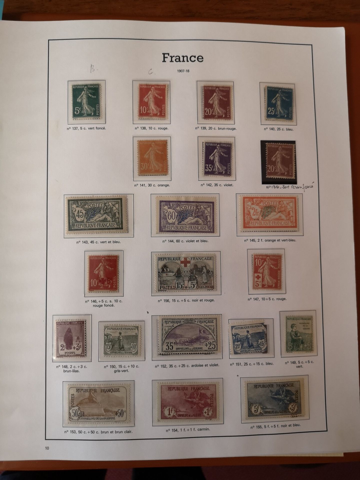 FRANCE, Emissions 1900 à 1944 
Collection de timbres neufs et oblitérés, de bonn&hellip;