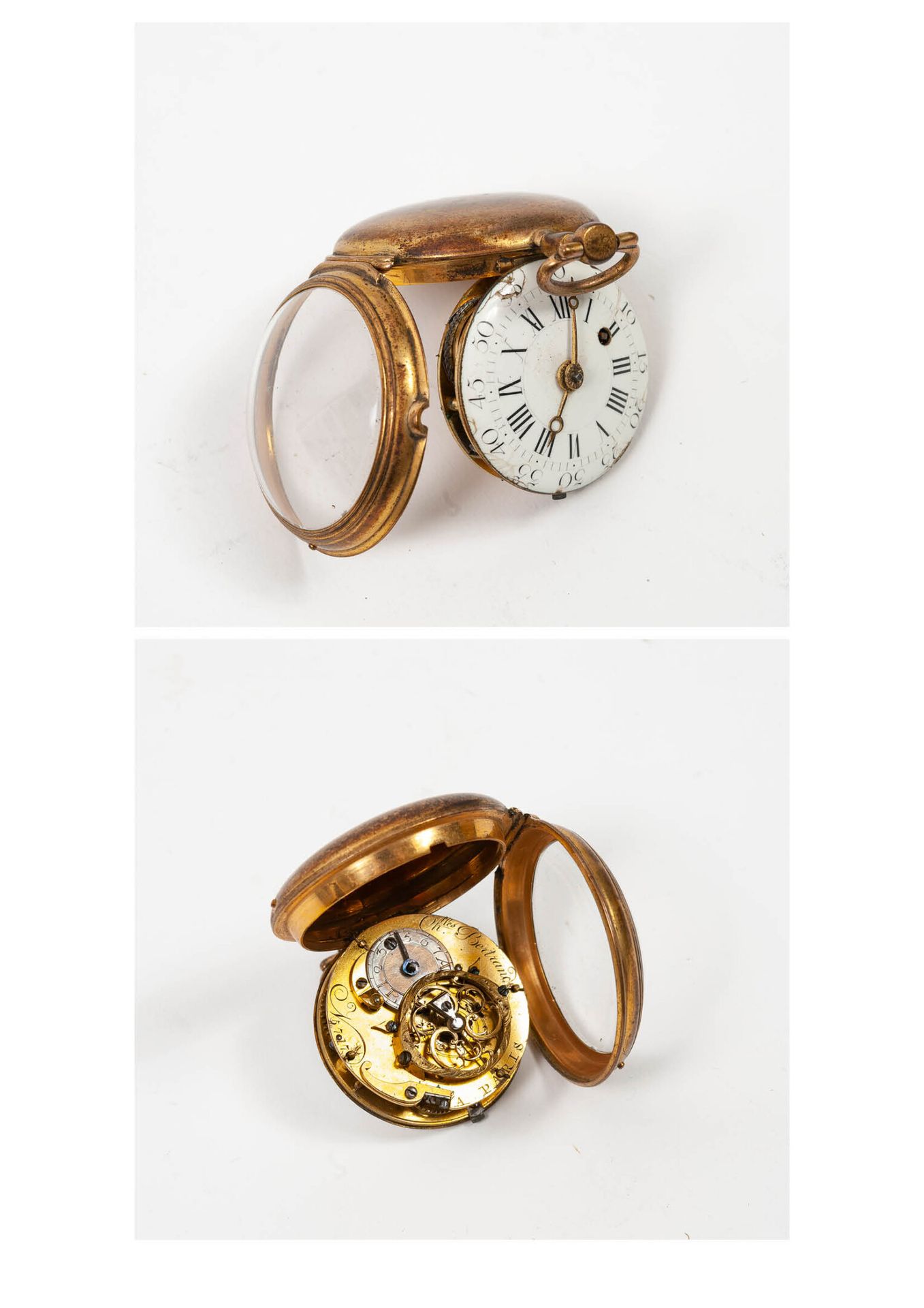 Charles BERTRAND, à Paris, fin XVIIIème ou début XIXème siècles Reloj de bolsill&hellip;