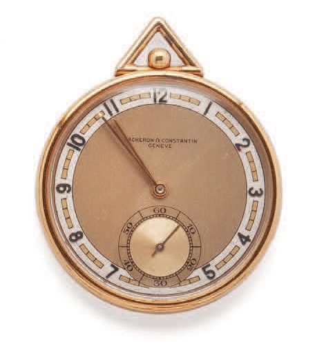 VACHERON & CONSTANTIN, Genève Reloj de bolsillo de oro amarillo (750)
Caja redon&hellip;