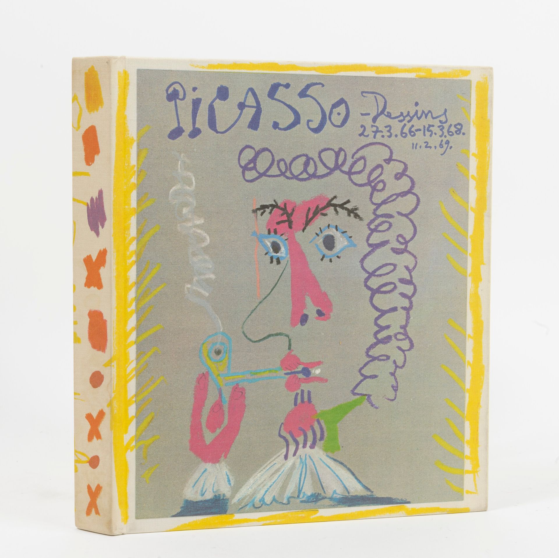 FELD, Charles Picasso, I disegni dal 27.3.66 al 15.3.68. 

Prefazione di René Ch&hellip;