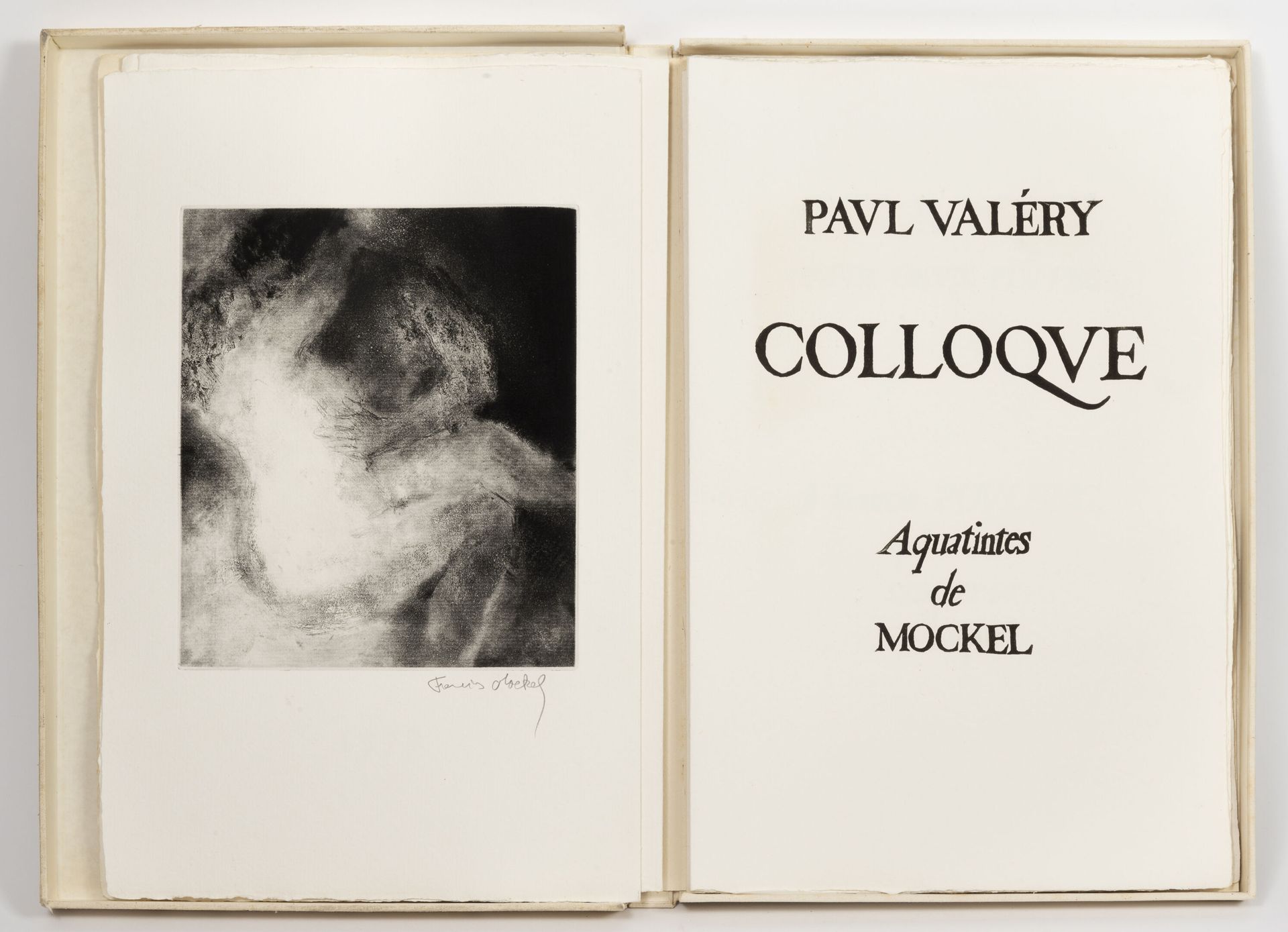 VALERY, Paul (1889-1945) & MOCKEL, François (1940) Colloque pour deux flutes.

I&hellip;