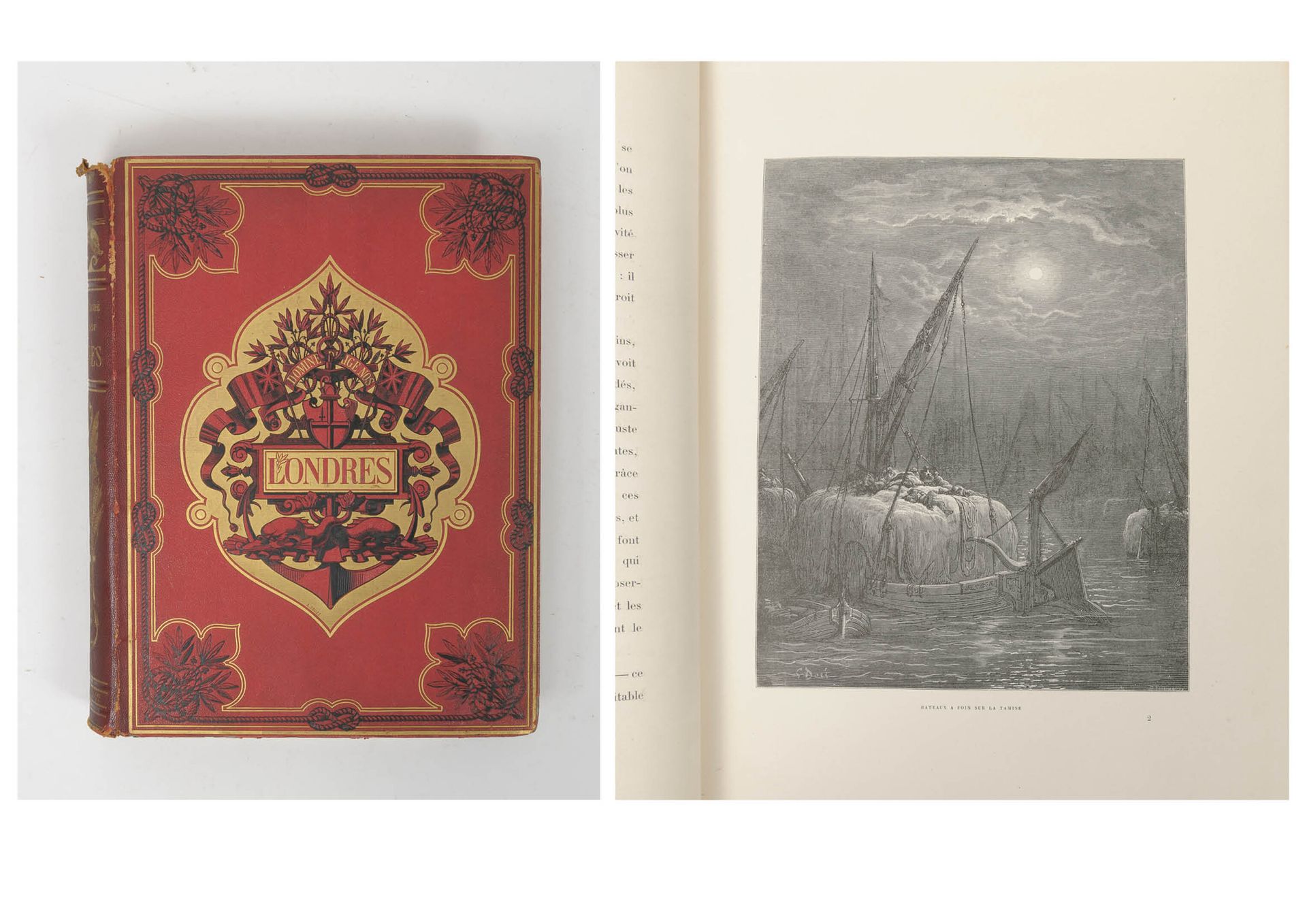 ÉNAULT, Louis 伦敦。

有古斯塔夫-多雷的174幅木刻插图（文内和文外的构图为黑色）。

P., Hachette, 1876, 大对开本，434&hellip;
