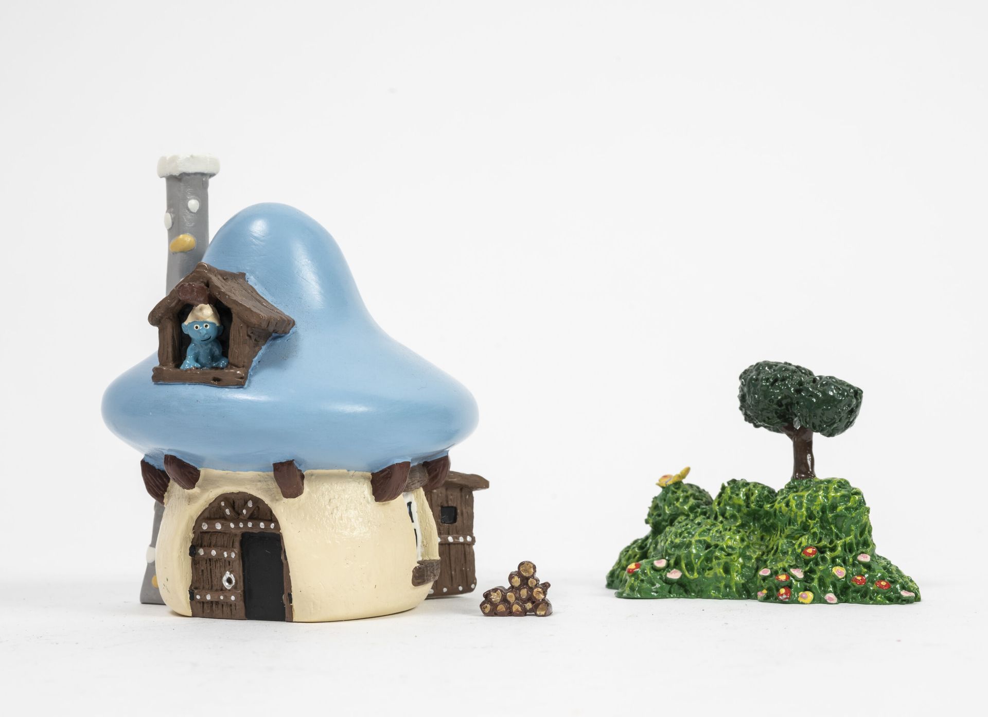 PEYO PIXI, Parigi.

Collezione Mini & Village Schtroumpf.

Casa del puffo, 1999.&hellip;