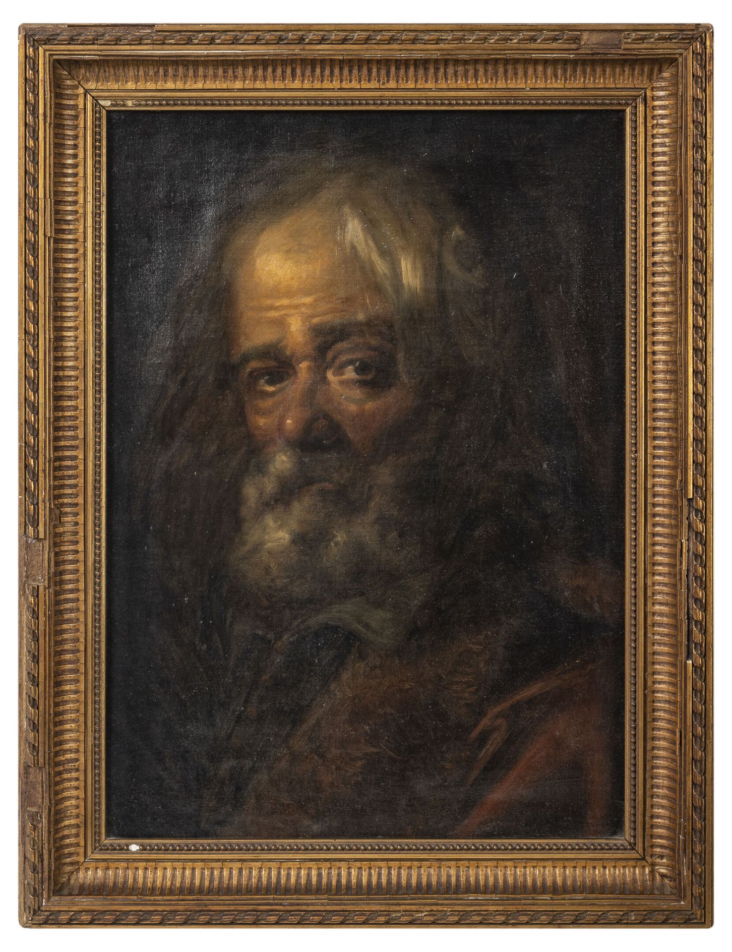 Ecole du début du XXème siècle After a portrait of a bearded man. 

Oil on canva&hellip;
