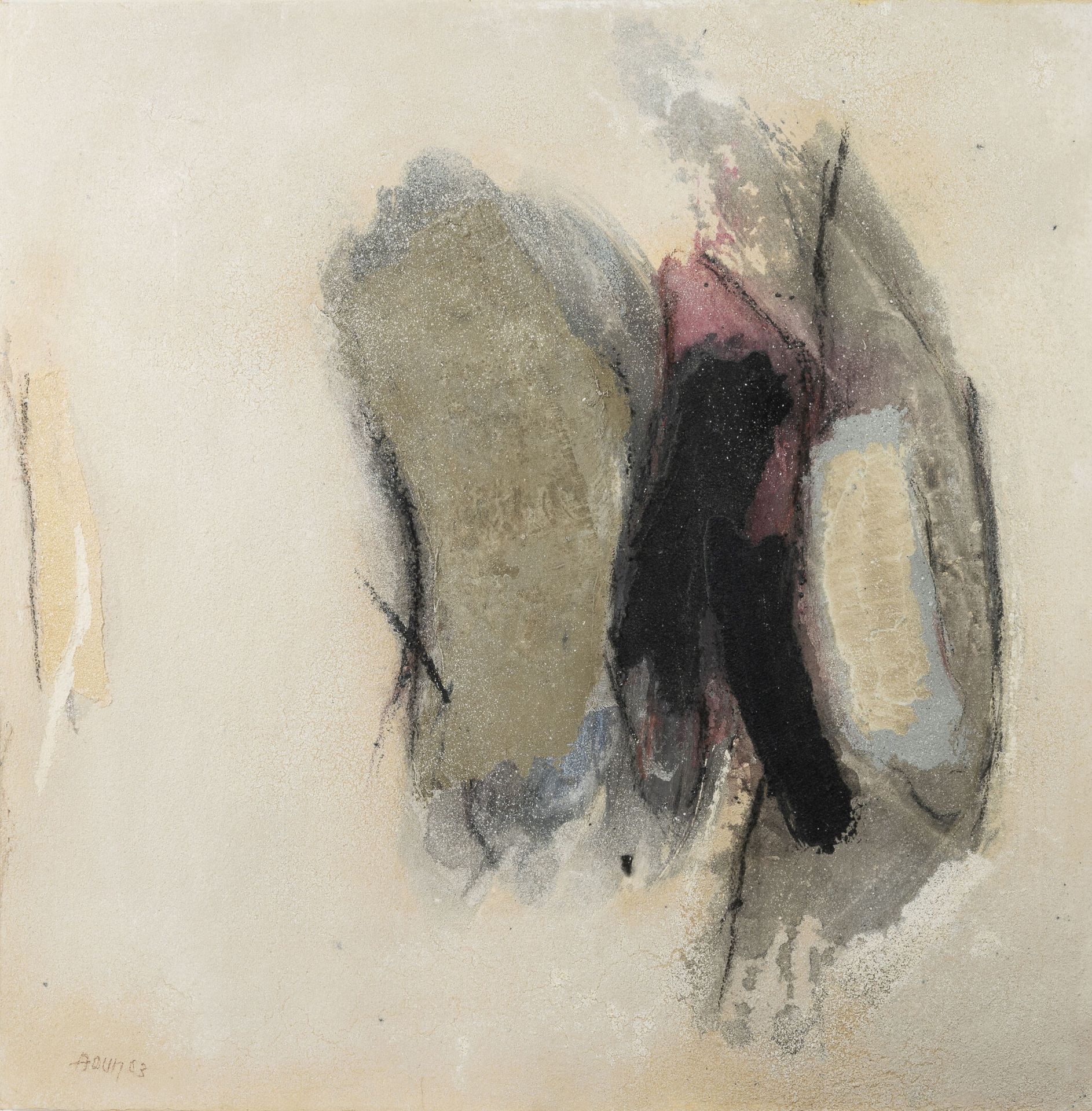 Youssef AOUN (1965) Ombre grise, 2003.

Technique mixte sur toile.

Signée et da&hellip;