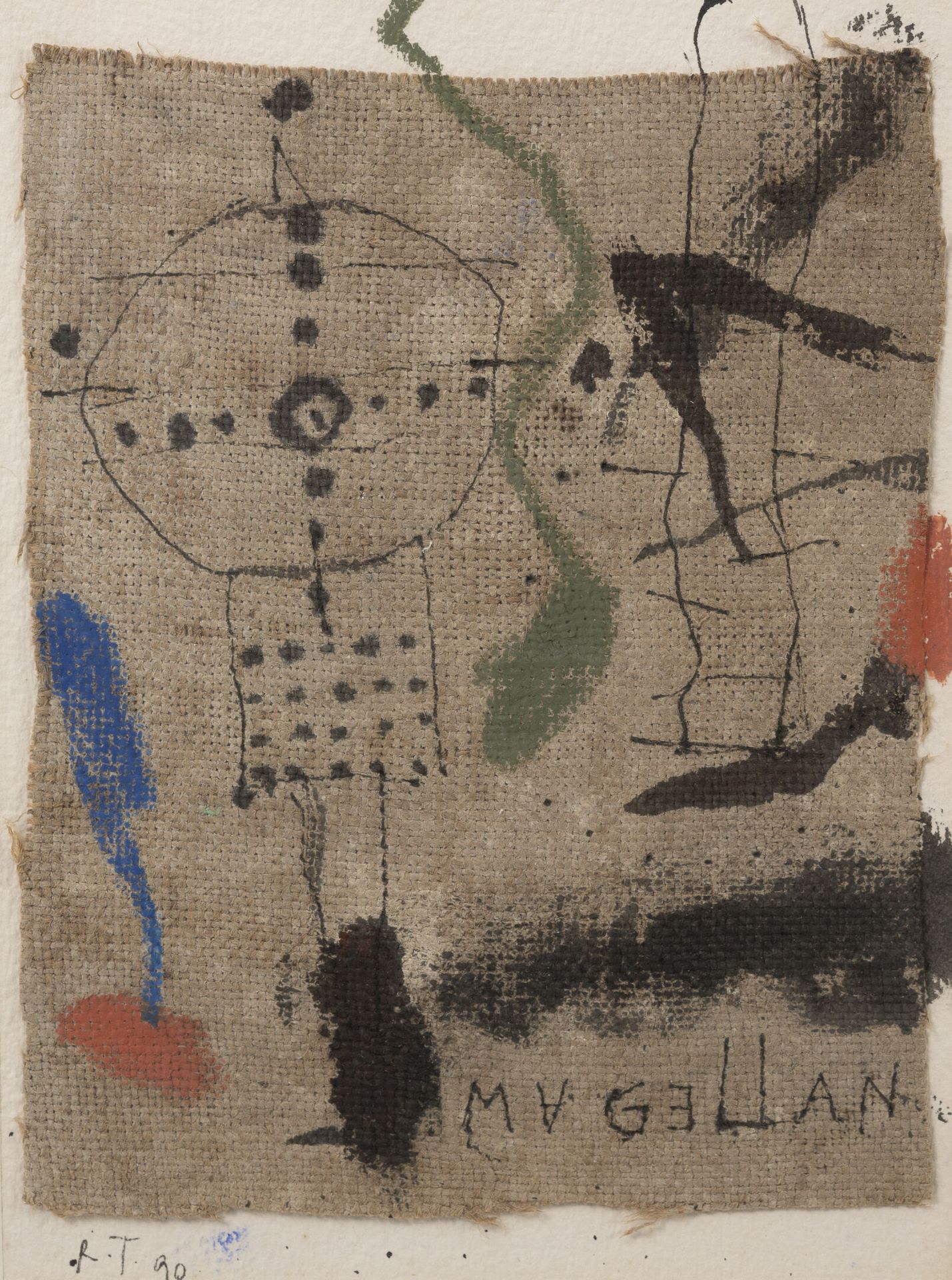 Richard TEXIER (1955) Magellan, 1990.

Mixed media on paper.

Signed with the mo&hellip;