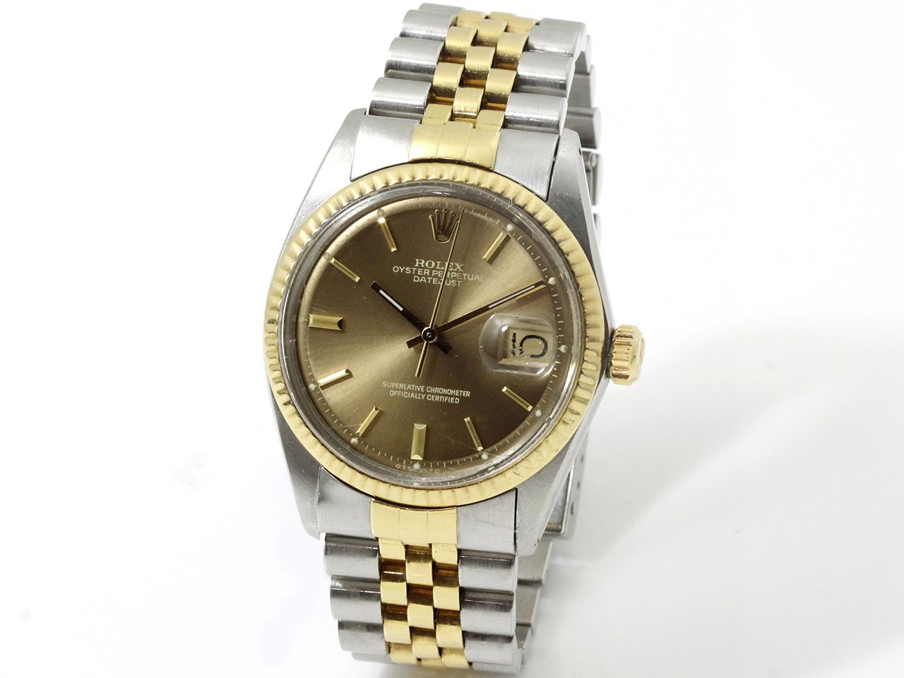 ROLEX ''OYSTER PERPETUAL DATEJUST'' 
Men's wristwatch in gold (750) and steel.

&hellip;
