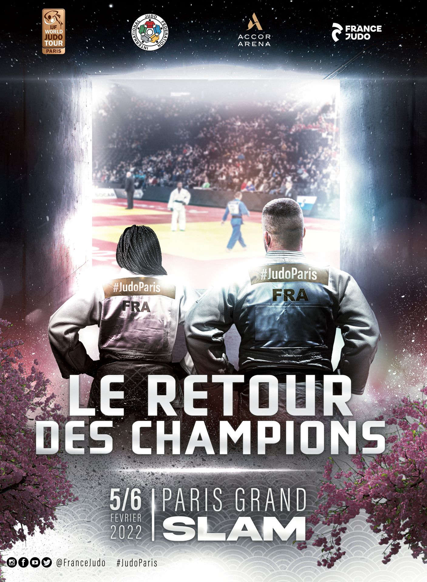 Teddy RINER 2 VIP tickets to attend the Paris Grand Slam (February 5 or 6, 2022)&hellip;