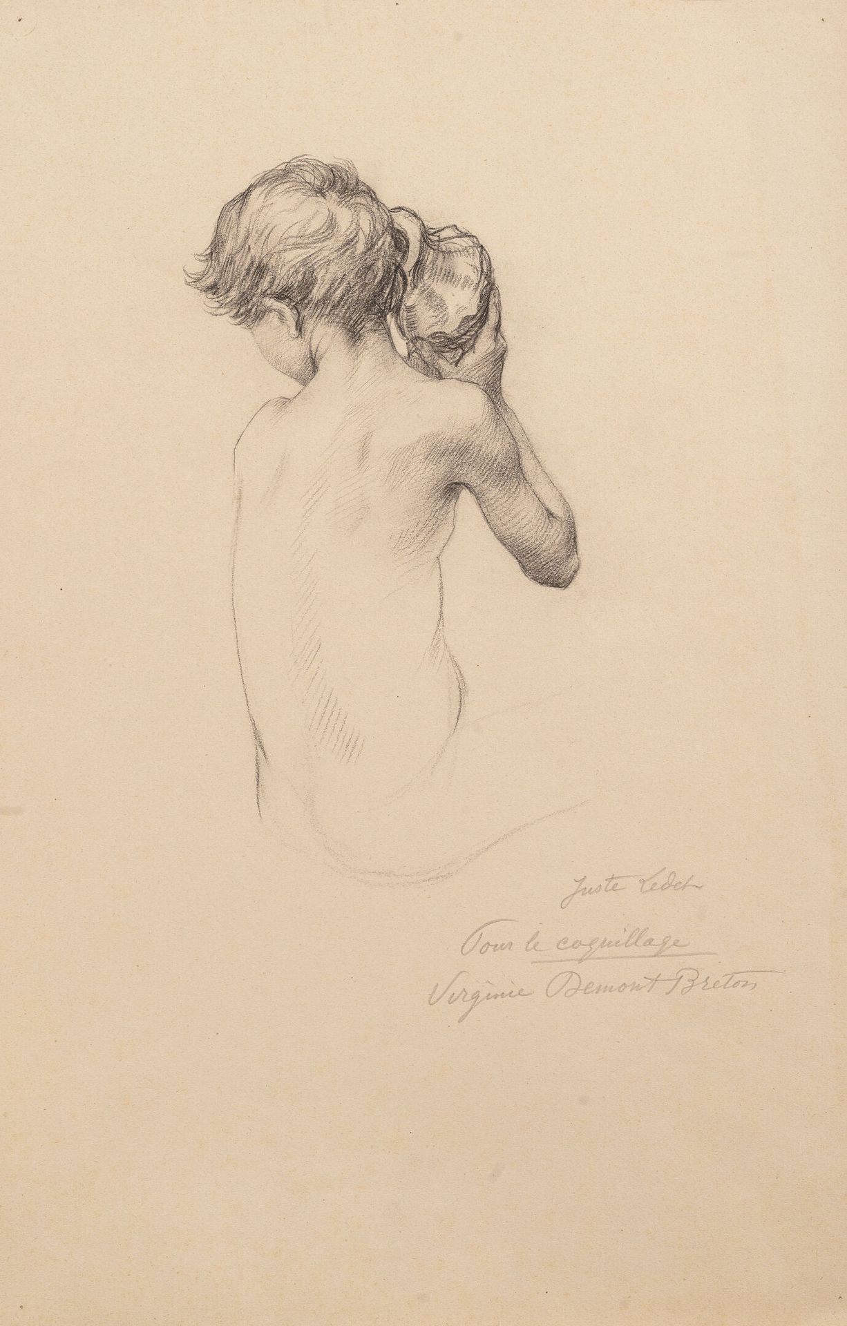 Virginie DEMONT-BRETON (1859-1935) Estudio de Juste Ledek para el Coquillage. 

&hellip;