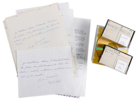 BEAUVOIR Simone de (1908-1986). Sammlung von Dokumenten zur Vorbereitung von Les&hellip;