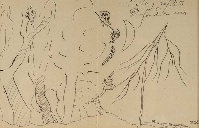 PROUST Marcel (1871-1922). 原画，有亲笔说明；钢笔和黑色墨水；16.4 x 10.6厘米（玻璃下有框架）。

普鲁斯特在右上角题写了这&hellip;