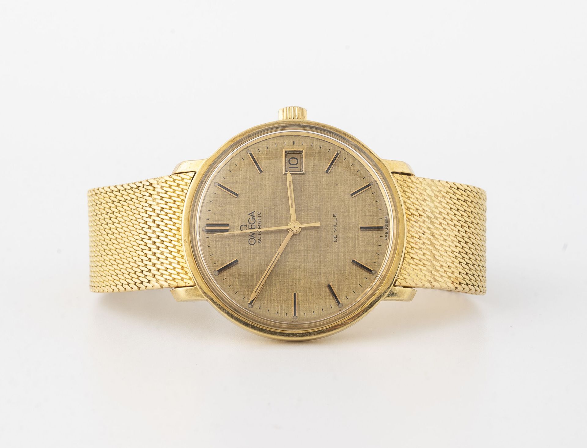 OMEGA DE VILLE Reloj de pulsera para hombre en oro amarillo (750). 

Caja redond&hellip;