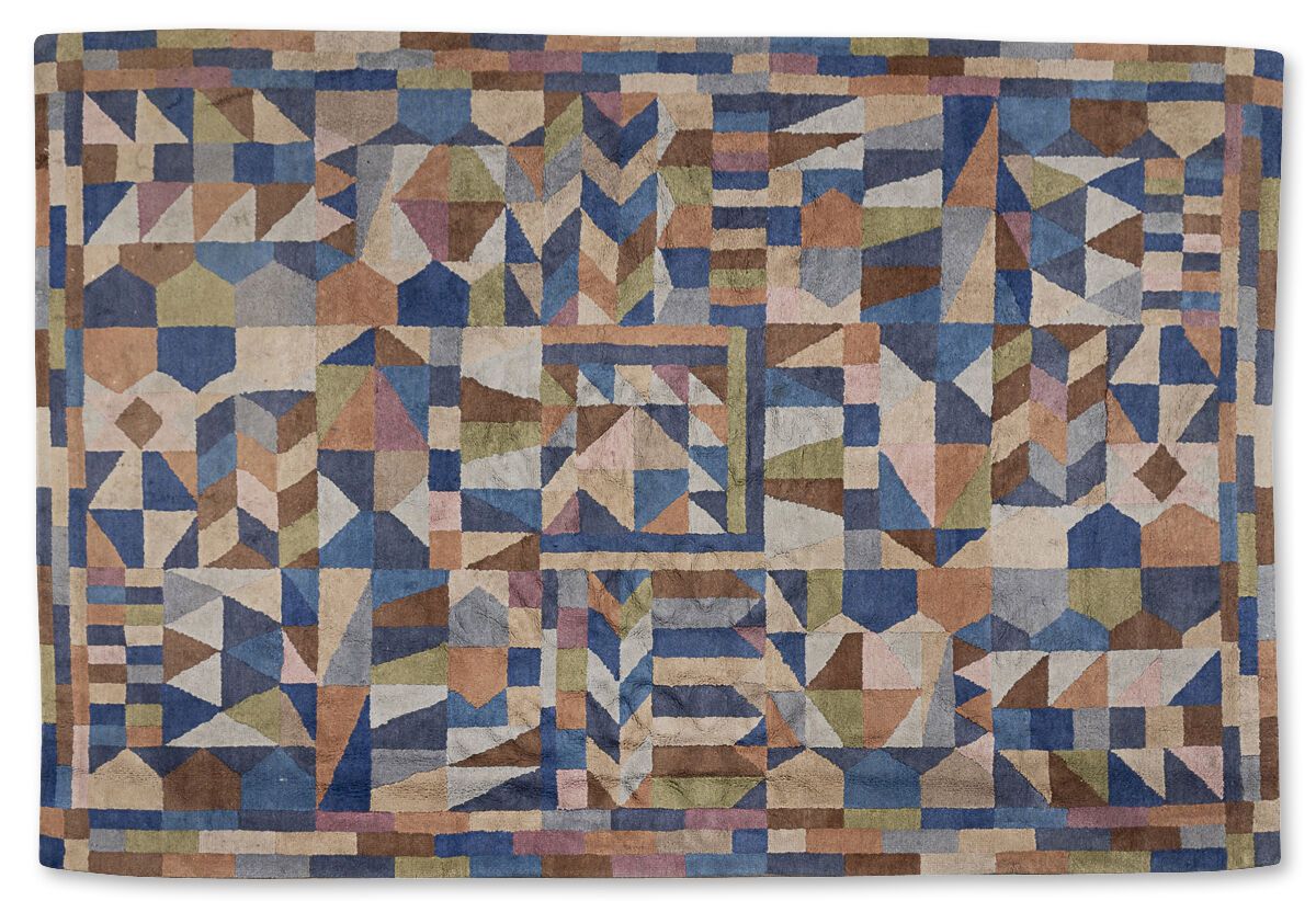 MISSONI Home Tapis en laine à motifs géométriques.

165 x 245 cm.

Usures et tac&hellip;
