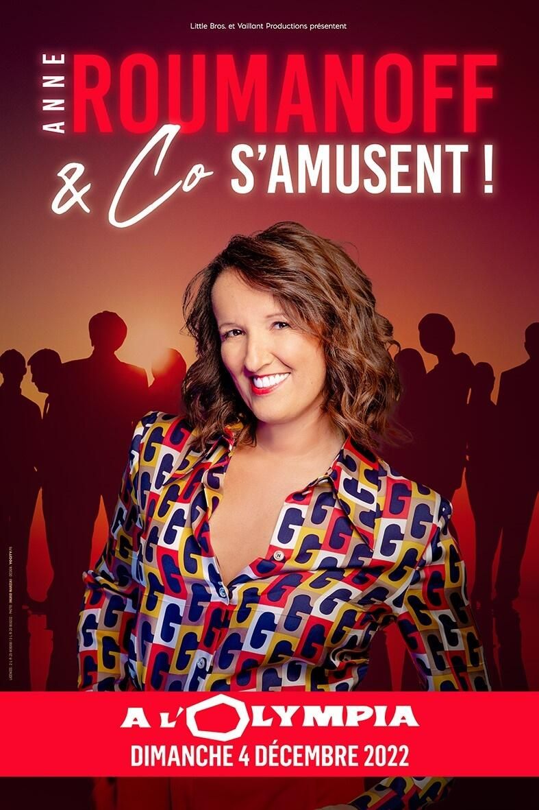 2 places Carré or pour le spectacle "Anne Roumanoff and co" à l'Olympia le 4 déc&hellip;