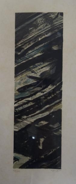 Arpad SZENES (1897-1985) 

Composition. 

Lithographie sur papier. 

Signée en b&hellip;