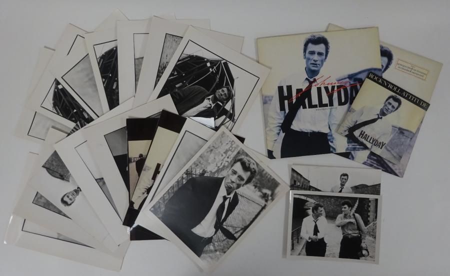 Johnny HALLYDAY 

- Lot de photos, certaines en plusieurs exemplaires, de Serge &hellip;