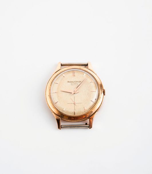 JAEGER-LECOULTRE 

Boîtier de montre en or jaune (750). 

Cadran fond crème, sig&hellip;