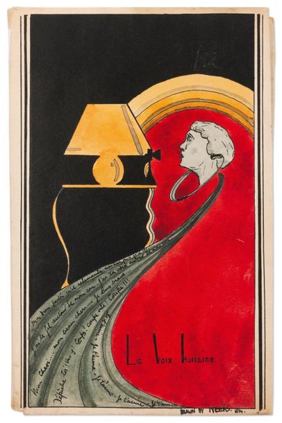 COCTEAU Jean (1889-1963) 
La Voix humaine.
Pièce en un acte.
Paris, librairie St&hellip;