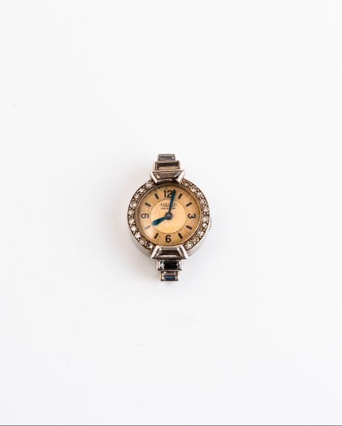 JAEGER LECOULTRE 

Boîtier de montre en platine (850) de forme circulaire. 

Lun&hellip;