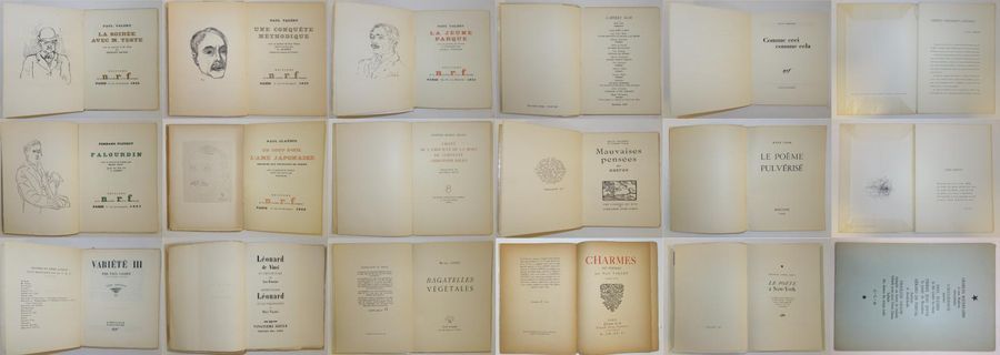 Null Ensemble de 18 volumes brochés : 

- Rainer Maria RILKE (1875-1926).

Chant&hellip;